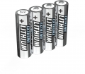 AN1512-0002 Ansmann Extreme 4 stuks AA batterij Lithium 2850 mAh 1.5 Volt