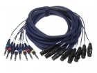 AVW156F SPIDER KABEL 8 x MONOJACK 6.35mm NAAR 8 x XLR VROUWELIJK