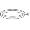 B-TT 176 V-Riem Platenspeler 176 x 0.6 x 5 mm