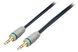 BAL3310 Stereo Audiokabel 3.5 mm Male - 3.5 mm Male 10.0 m Blauw
