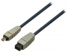 BCL6902 FireWire 400 Kabel FireWire 4-Pins Male - FireWire 9-Pins Male 2.00 m Blauw