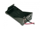 BH9V BATTERIJHOUDER VOOR 1 x 9V-CEL (MET DRADEN)