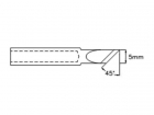 BITC230 SMD-SOLDEERPUNT - MESPUNT 45° - 5 mm