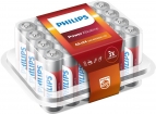 BK37320 24 STUKS PHILIPS ALKALINE AA BATTERIJEN IN BOX