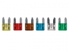 BL/AFUM SET VAN 10 MINI AUTOZEKERINGEN (7.5 - 30A)