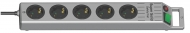 BN-SPB120 Overspanningsbeveiligde Stekkerdoos Super-Solid 5-Wegs2.50 m - Protective Contact
