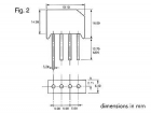 RS402 GELIJKRICHTER 100V-4A (RS402L)