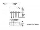 250V1.5 GELIJKRICHTER 250V-1.5A (B250C-2300-1500)