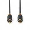 CABW24170AT10 Digitale Audiokabel  RCA male - RCA male 1,0 m Antraciet