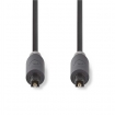 CABW25000AT20 Optische Audiokabel | TosLink Male | TosLink Male | 2.00 m | Rond | PVC | Antraciet | Window Box