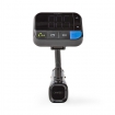 CATR102BK FM-Audiotransmitter voor Auto | Zwanenhals | Handsfree bellen | 1.5 " | LED-Scherm | Bluetooth® | 5.0 V DC / 1.0 A / 5.0 V DC / 2.4 A | Bass boost | Google Assistant / Siri | Zwart