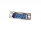 CC002 MANNELIJKE 15P SUB-D CONNECTOR - CHASSISMONTAGE