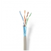 CCBGUTP6GY100S Netwerkkabel CAT6 UTP | Massieve kern - 100 m | Grijs