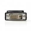 CCGB32900BK DVI-Adapter | DVI-I 24+5-Pin Male | VGA Female 15p | Vernikkeld | Recht | PVC | Zwart | Doos