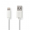 CCGB39300WT10 Apple Lightning naar USB-A Male | 1,0 m | Wit | Sync en laad-kabel