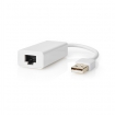 CCGB60950WT02 USB 2.0-Adapter | USB-A Male - RJ45 Female | 10/100 Mbit | 0,2 m | Wit