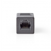 CCGB89000BK Netwerkkoppeling | CAT5 | Onafgeschermd | RJ45 Female | RJ45 Female | Recht | ABS | Doos