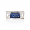 CCGP52800ME D-Sub-Chassisdeel | D-SUB 9-Pins Male | Zilver | Envelop