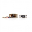 CCGP52820IV Seriële Adapter | Adapter | D-SUB 9-Pins Female | RJ45 Female | Vernikkeld | Ivoor | Envelop