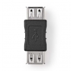 CCGP60900BK USB 2.0-Adapter | A Female - A Female | Zwart