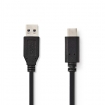 CCGP61650BK10 USB 3.1-Kabel (Gen2) | Type-C™ Male - A Male | 1,0 m | Zwart