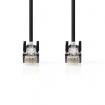 CCGP85100BK05 CAT5e-Kabel | U/UTP | RJ45 Male | RJ45 Male | 0.50 m | Rond | PVC | Zwart | Envelop