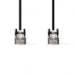 CCGP85121BK15 CAT5e Netwerkkabel | SF/UTP | RJ45 Male | RJ45 Male | 1.50 m | Rond | PVC | Zwart | Envelop