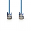 CCGP85121BU05 CAT5e-Kabel | SF/UTP | RJ45 Male | RJ45 Male | 0.50 m | Rond | PVC | Blauw | Polybag