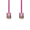 CCGP85121PK30 CAT5e-Kabel | SF/UTP | RJ45 (8P8C) Male | RJ45 (8P8C) Male | 3.00 m | Rond | PVC | Roze | Polybag