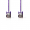 CCGP85121VT100 CAT5e-Kabel | SF/UTP | RJ45 Male | RJ45 Male | 10.0 m | Rond | PVC | Violet | Polybag