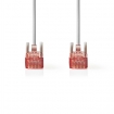 CCGP85200GY100 CAT6 Netwerkkabel | RJ45 Male | RJ45 Male | U/UTP | 10.0 m | Rond | PVC | Grijs | Envelop