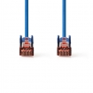 CCGP85221BU15 CAT6-kabel | RJ45 Male | RJ45 Male | S/FTP | 1.50 m | Rond | LSZH | Blauw | Envelop