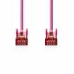 CCGP85221PK100 CAT6 Netwerkkabel | RJ45 Male | RJ45 Male | S/FTP | 10.0 m | Rond | LSZH | Roze | Polybag