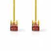 CCGP85221YE100 CAT6-kabel | RJ45 Male | RJ45 Male | S/FTP | 10.0 m | Rond | LSZH | Geel | Polybag