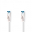 CCGP85330WT100 CAT6a-Kabel | S/FTP | RJ45 Male | RJ45 Male | 10.0 m | Snagless | Rond | LSZH | Wit | Polybag