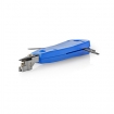 CCGP89555BU LSA punchdown tool voor LSA krone en strips blauw