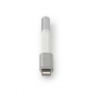 CCTB39950AL015 Lightning-Adapter | Apple Lightning 8-Pins | 3,5 mm Female | Verguld | 0.15 mm | Rond | Aluminium | Cover Window Box