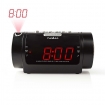 CLAR005BK Digitale Wekkerradio | LED-Scherm | Tijdprojectie | AM / FM | Snoozefunctie | Slaaptimer | Aantal alarmen: 2 | Zwart