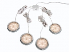 CLRL01WW DECORATIEVE RONDE LEDMODULES - 4ST. - 12V - WARM WIT