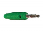 CM19G BANAANPLUG 4mm - GROEN