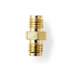 CSGP02113GD SMA-Adapter | SMA Female (Omgekeerde Polariteit) - SMA Female | 2 Stuks | Goud