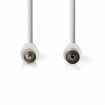 CSGP40000WT100 Coaxkabel 90 dB | IEC (Coax) Male - IEC (Coax) Female | 10 m | Wit