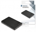 CSU2HDE25S100 Harde Schijf Behuizing 2.5 " SATA USB 2.0 Zwart