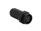 CUF3W WATERDICHTE VROUWELIJKE MULTIPIN CONNECTOR - 3 PENNEN