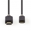 CVBW34500AT20 High Speed ​​HDMI™-Kabel met Ethernet | HDMI™ Connector | mini HDMI™ Connector | 4K@60Hz | 18 Gbps | 2.00 m