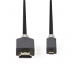 CVBW34700AT20 High Speed ​​HDMI™-Kabel met Ethernet | HDMI™ Connector | micro HDMI™ Connector | 4K@30Hz | 10.2 Gbps