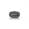 CVBW34906AT HDMI™-Adapter | HDMI™ Mini-Connector | HDMI™ Female | Verguld | Recht | ABS | Antraciet | 1 Stuks | Window Box