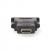 CVBW34910AT HDMI™-Adapter | HDMI™ Connector | DVI-D 24+1-Pins Female | Verguld | Recht | ABS | Antraciet | 1 Stuks | Doos