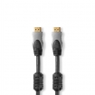CVGC34000AT075 High Speed ​​HDMI™-Kabel met Ethernet | HDMI™ Connector | HDMI™ Connector | 4K@60Hz | 18 Gbps | 0.80 m | Rond | PVC | Zwart | Doos