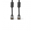 CVGC34000AT25 High Speed ​​HDMI™-Kabel met Ethernet | HDMI™ Connector | HDMI™ Connector | 4K@60Hz | 18 Gbps | 2.50 m | Rond | PVC | Antraciet | Doos